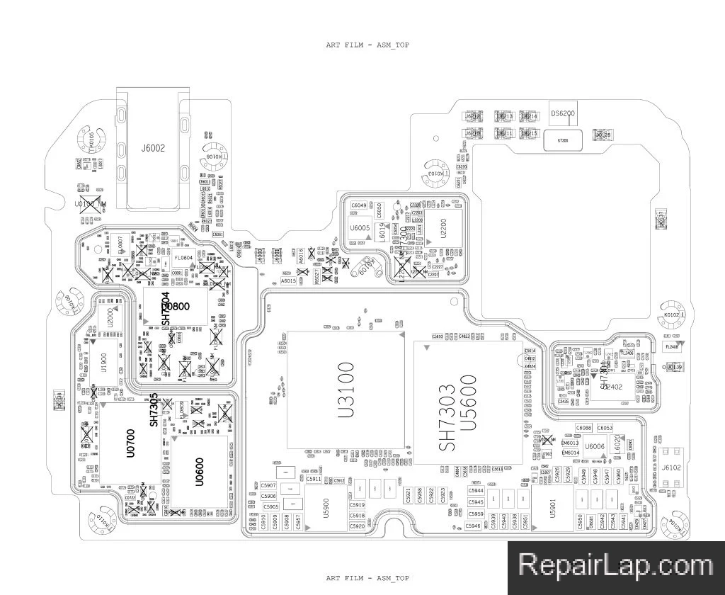 Redmi Note 12 Pro+ Schematics & SilkScreen
