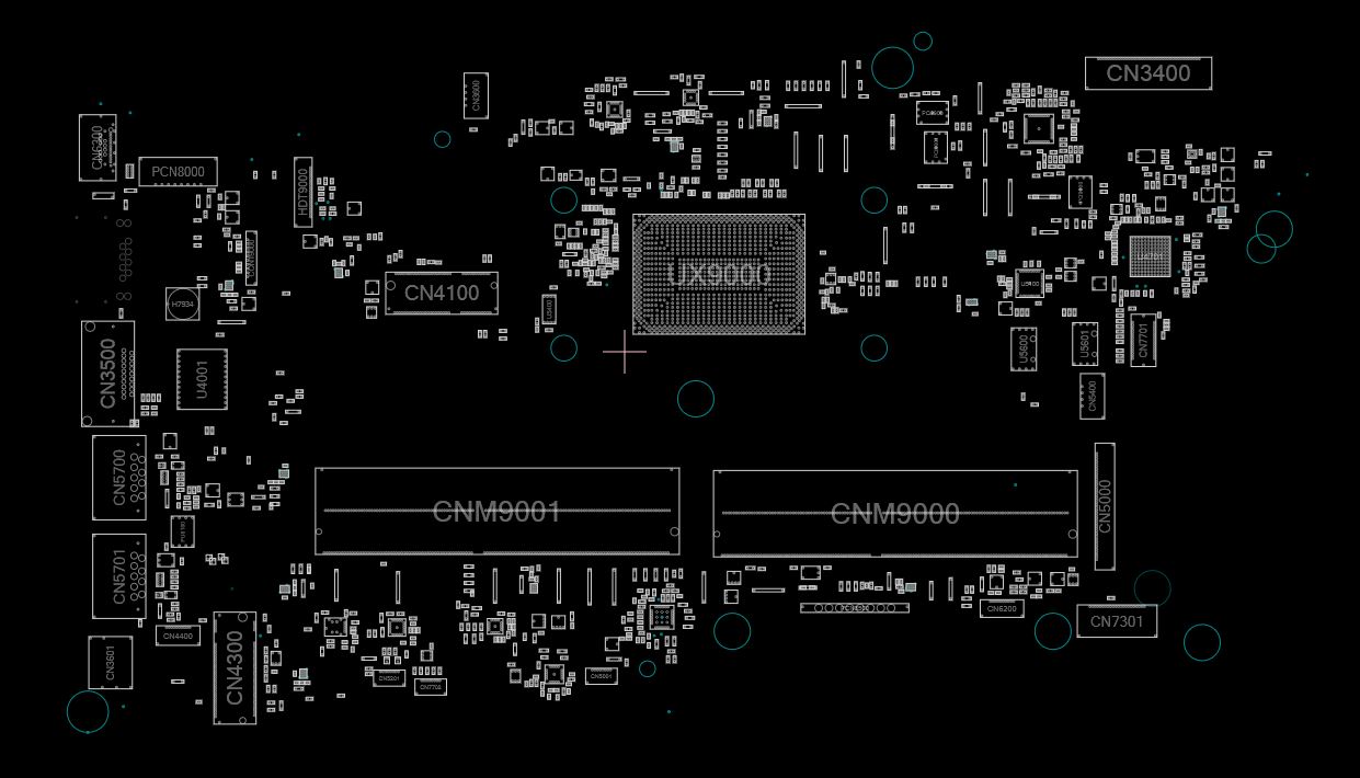 HP Probook 455 G7 Quanta X9M DA0X9MMB8F0 Rev: F BoardView