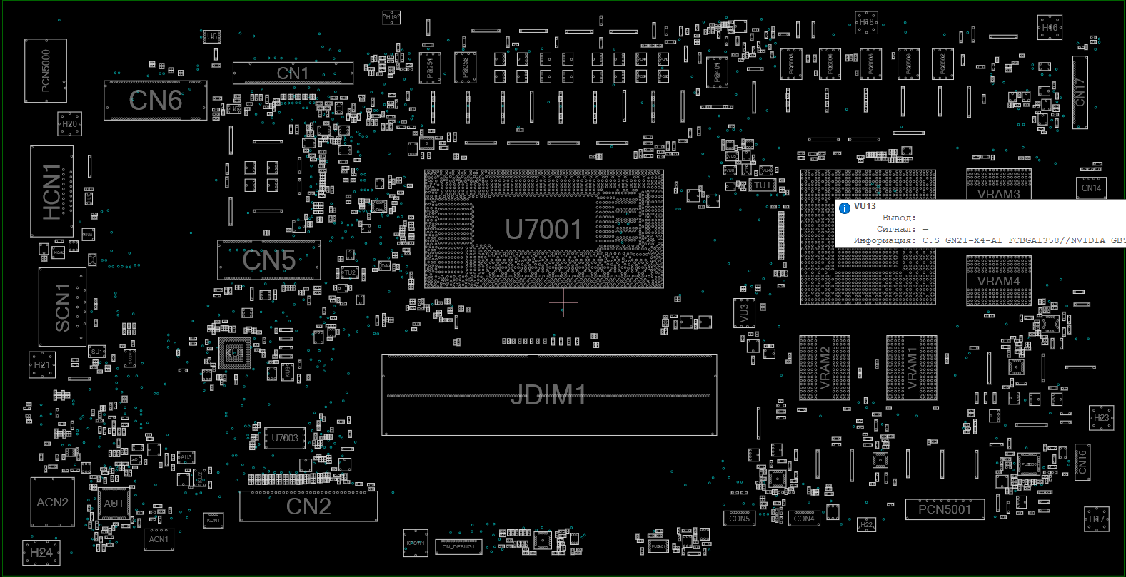 Asus VivoBook 16X K3605Z K3605ZV Quanta ZJ2S DAZJ2SMBAF0 Rev: F BoardView